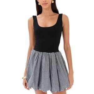 Shopbop Gingham Multicolor Piper Combo Dress Size S